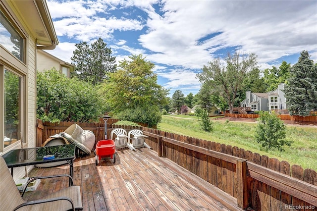 5185 E Weaver Dr, Centennial, CO 80121 - view of deck