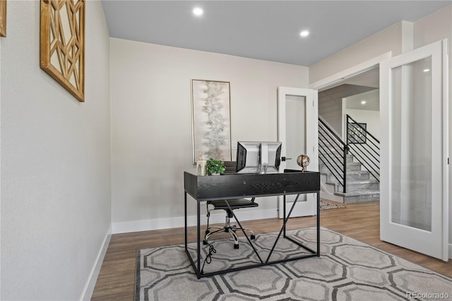 34 Honey Locust, Littleton, CO 80127 - office space with wood finished floors and recessed lighting
