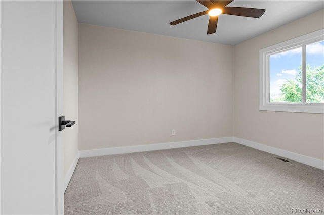 34 Honey Locust, Littleton, CO 80127 - unfurnished room with a ceiling fan and carpet flooring