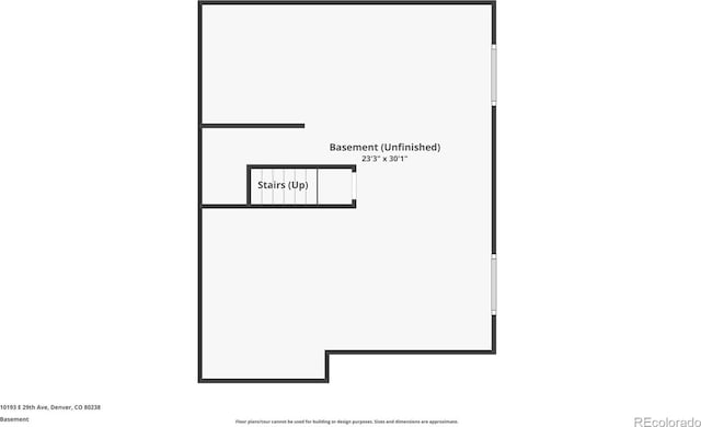 10193 E 29th Ave, Denver, CO 80238 - view of floor plan / room layout