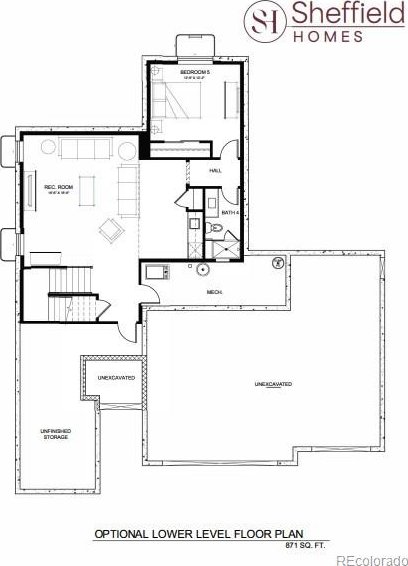 882 Eldorado Dr, Superior, CO 80027 - view of floor plan / room layout