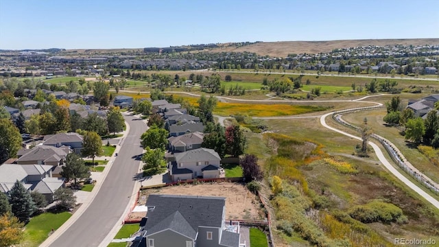882 Eldorado Dr, Superior, CO 80027 - aerial view of property and surrounding area with nearby suburban area