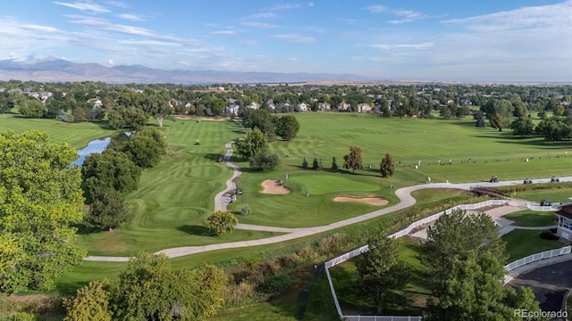 882 Eldorado Dr, Superior, CO 80027 - view of property location featuring a golf club and a water and mountain view
