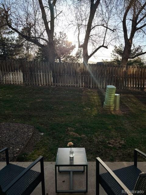8787 W Cornell Ave Unit 6, Lakewood, CO 80227 - view of yard with a patio area