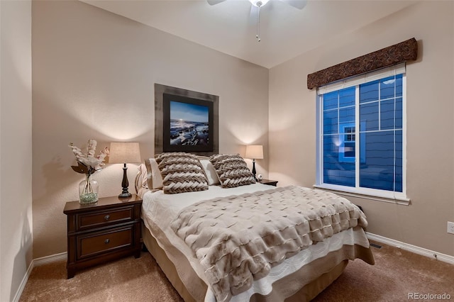 7851 E 148th Dr, Thornton, CO 80602 - bedroom featuring baseboards, a ceiling fan, and carpet