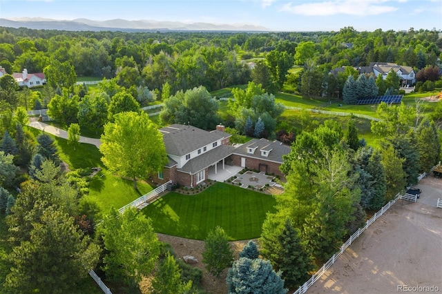 5700 S Steele St, Greenwood Village, CO 80121 - drone / aerial view of a heavily wooded area