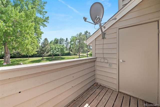 3600 S Pierce St Unit 7-208, Denver, CO 80235 - view of balcony