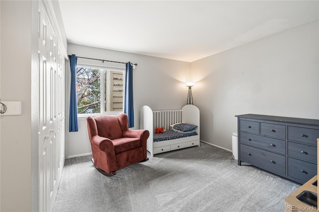 1080 S Yampa St, Aurora, CO 80017 - sitting room with carpet floors and baseboards