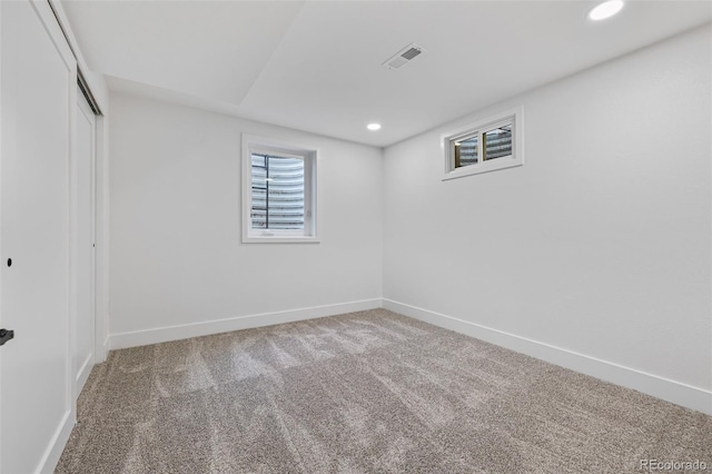 5573 S Huron St, Littleton, CO 80120 - unfurnished bedroom featuring carpet, recessed lighting, and a closet