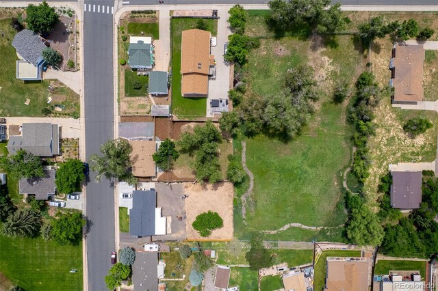 5573 S Huron St, Littleton, CO 80120 - aerial overview of property's location featuring nearby suburban area
