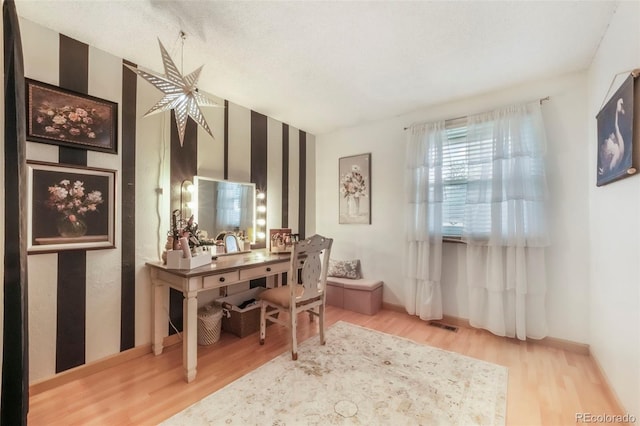 8280 Everett Way, Arvada, CO 80005 - office featuring wood finished floors and wallpapered walls
