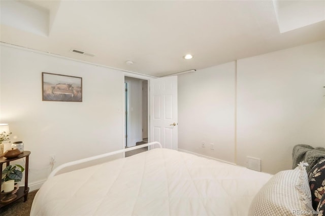 8280 Everett Way, Arvada, CO 80005 - bedroom with recessed lighting and baseboards