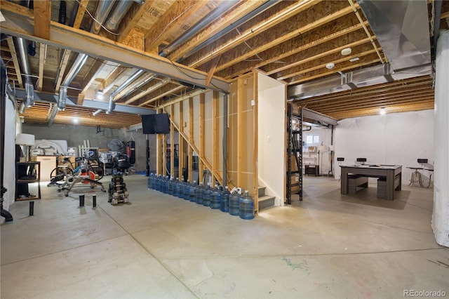8721 E 23rd Ave, Denver, CO 80238 - unfinished basement featuring stairs