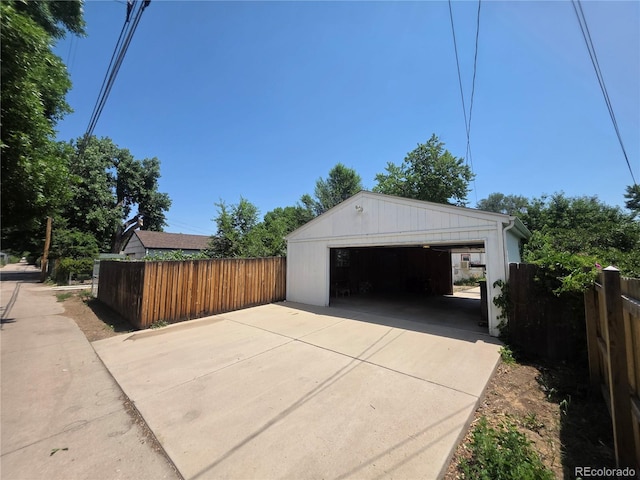475 Tennyson St, Denver, CO 80204 - view of detached garage
