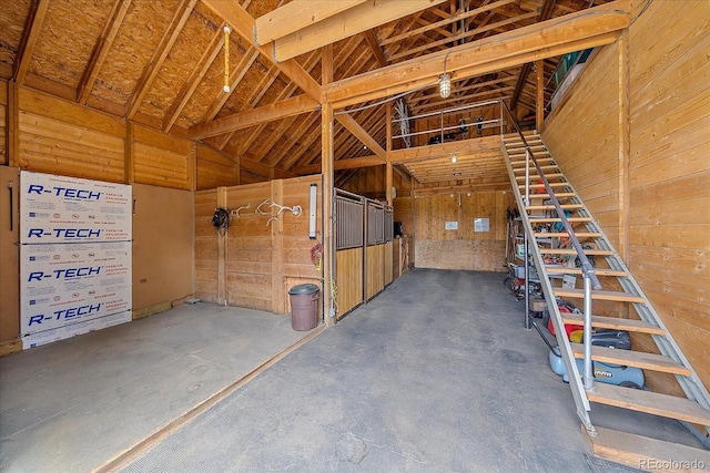 view of stable
