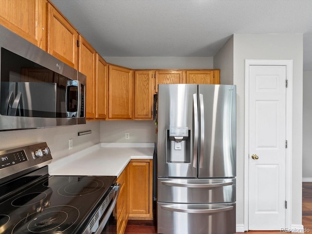 kitchen featuring appliances with stainless steel finishes