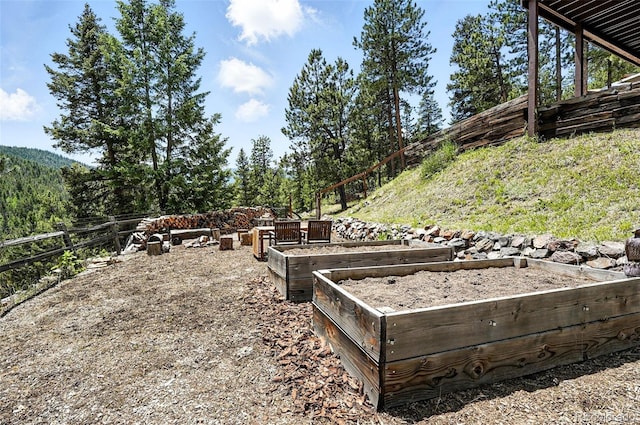7221 S Brook Forest Rd, Evergreen, CO 80439 - view of yard with a garden