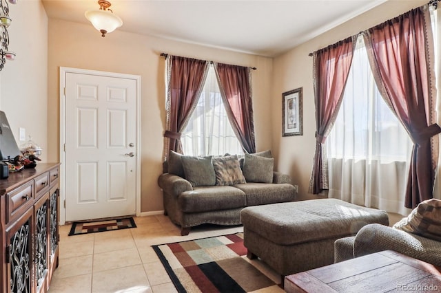 14389 E 101st Pl, Commerce City, CO 80022 - living area with light tile patterned floors