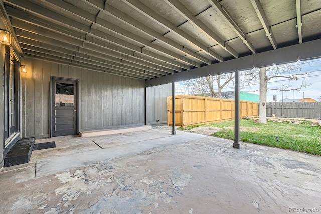 1040 Grove St, Denver, CO 80204 - view of patio with a fenced backyard
