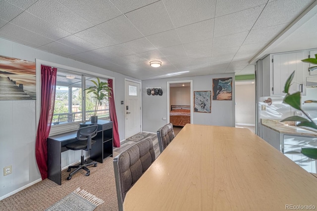 24025 US Highway 285, Buena Vista, CO 81211 - home office featuring baseboards and carpet