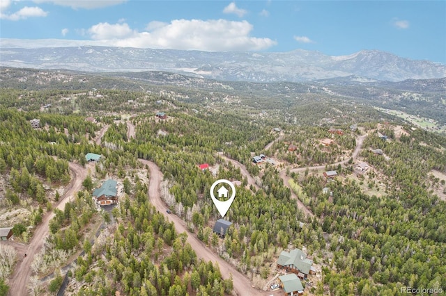 11390 Shimley Rd, Golden, CO 80403 - view of property location featuring a mountainous background