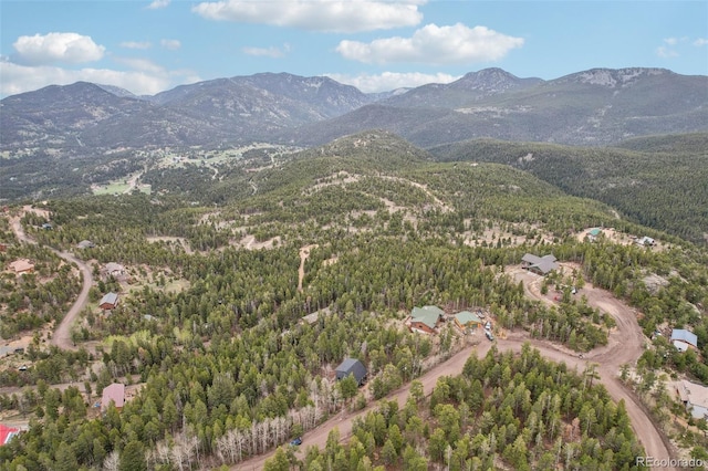 11390 Shimley Rd, Golden, CO 80403 - aerial view of property's location featuring mountains and a forest