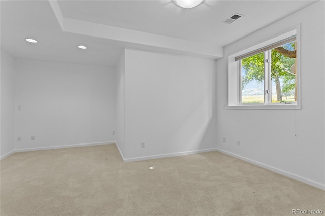 15876 Double Eagle Dr, Morrison, CO 80465 - empty room with light colored carpet and recessed lighting