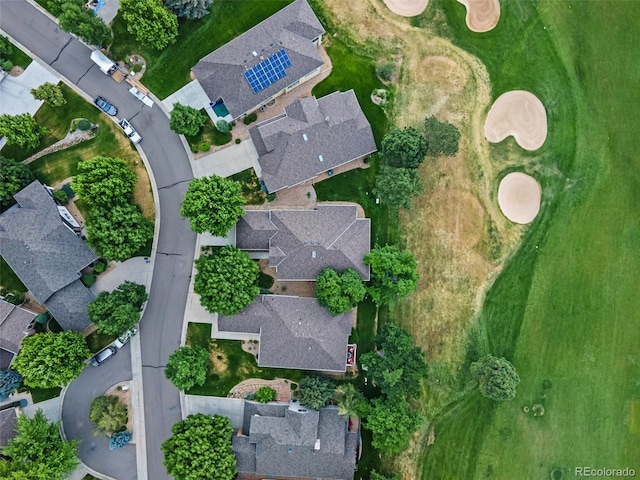 15876 Double Eagle Dr, Morrison, CO 80465 - aerial overview of property's location with nearby suburban area
