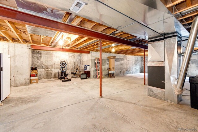 41020 US Highway 36, Bennett, CO 80102 - view of unfinished basement