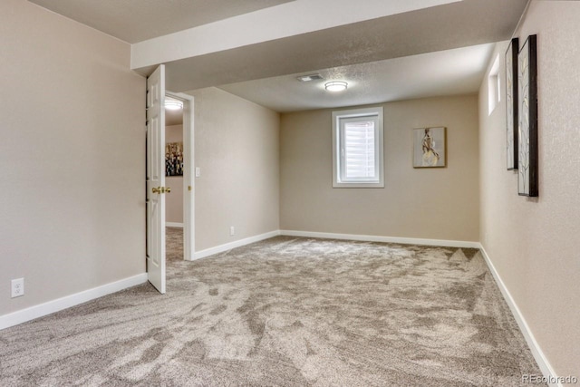 10420 Marion St, Northglenn, CO 80233 - below grade area featuring carpet floors and baseboards