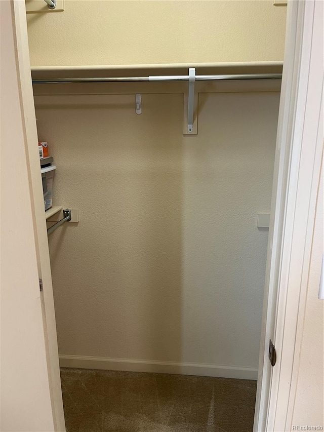 view of closet