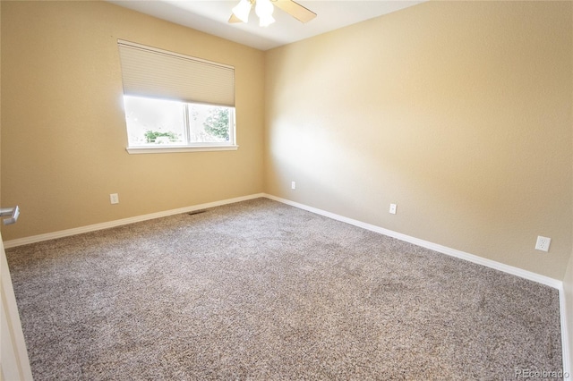 17672 E Weaver Pl, Aurora, CO 80016 - empty room with carpet floors and ceiling fan