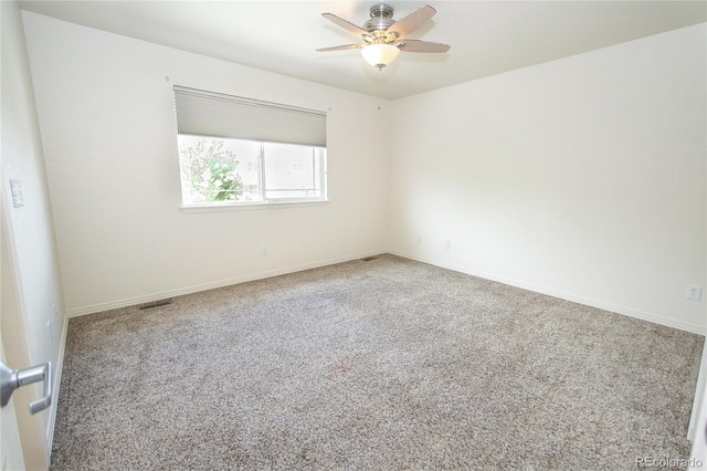 17672 E Weaver Pl, Aurora, CO 80016 - carpeted spare room with a ceiling fan and baseboards