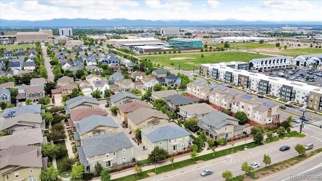 3372 Central Park Blvd, Denver, CO 80238 - bird's eye view of a mountainous background