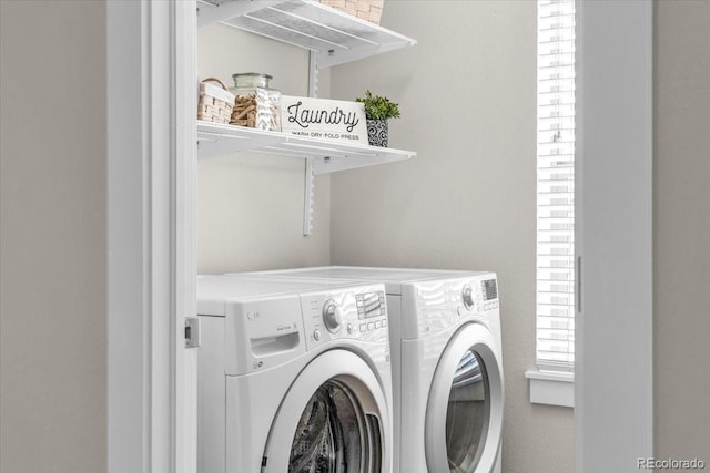 3372 Central Park Blvd, Denver, CO 80238 - laundry room with washer and clothes dryer