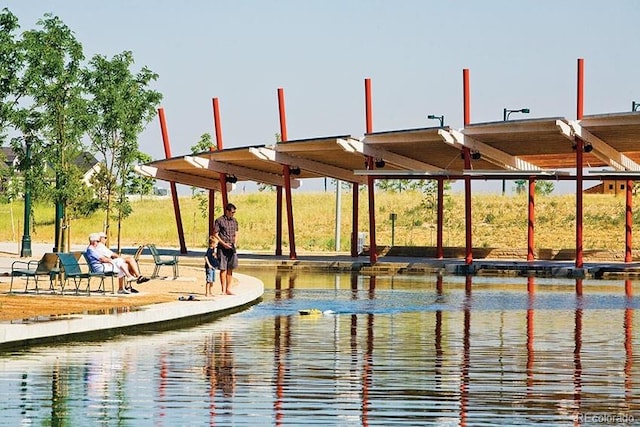 3372 Central Park Blvd, Denver, CO 80238 - view of home's community featuring a water view