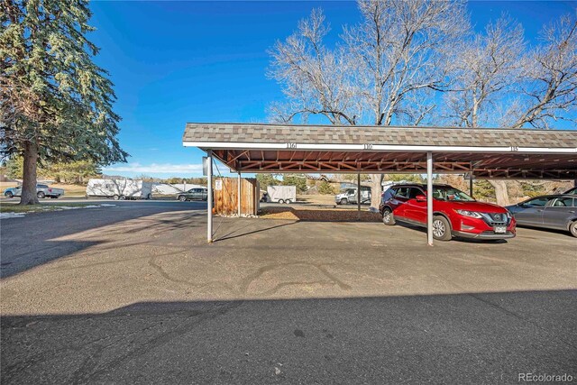 1496 S Pierson St Unit 116, Denver, CO 80232 - view of covered parking lot