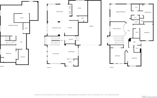 12119 S Wanderlust Way, Parker, CO 80138 - floor plan / room layout