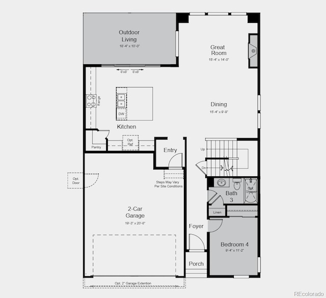 17747 Prairie Peak Trl, Parker, CO 80134 - home floor plan
