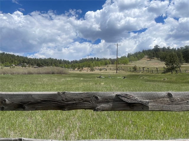 60 Pawnee Path, Lake George, CO 80827 - view of yard featuring a view of countryside