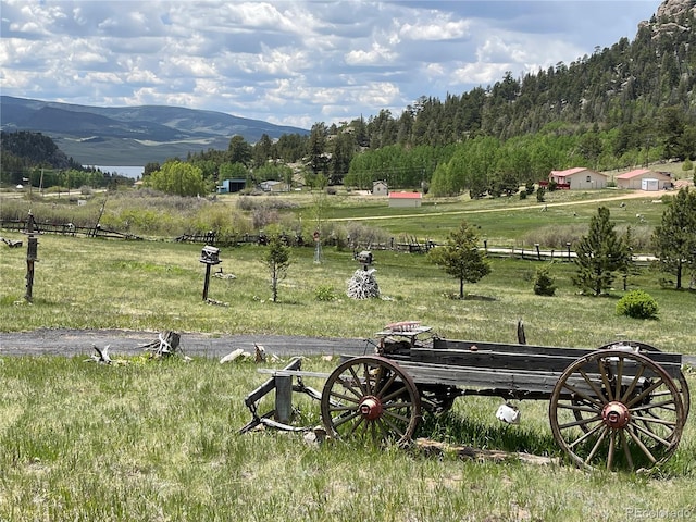 60 Pawnee Path, Lake George, CO 80827 - view of home's community with a mountain view and a view of countryside