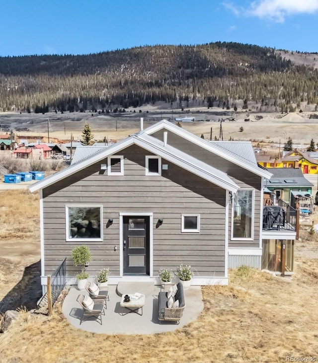 255 Flannigan Cir, Alma, CO 80420 - view of rear view of house