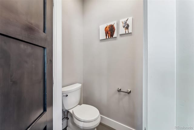 255 Flannigan Cir, Alma, CO 80420 - bathroom with baseboards and toilet