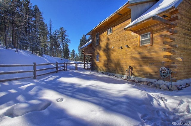 1245 Blossom Rd, Woodland Park, CO 80863 - view of snow covered exterior