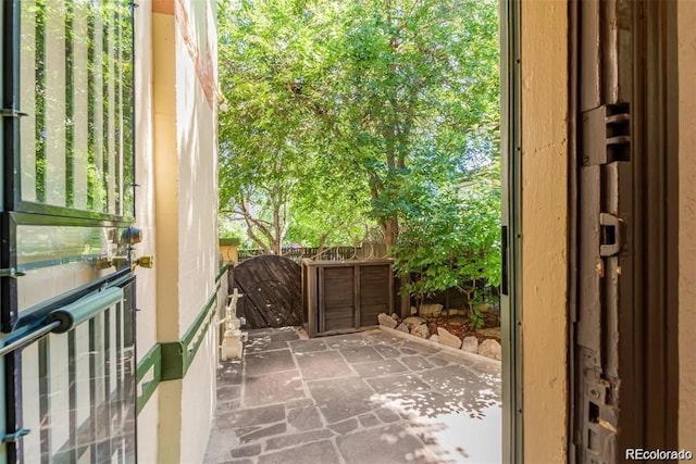 view of entryway