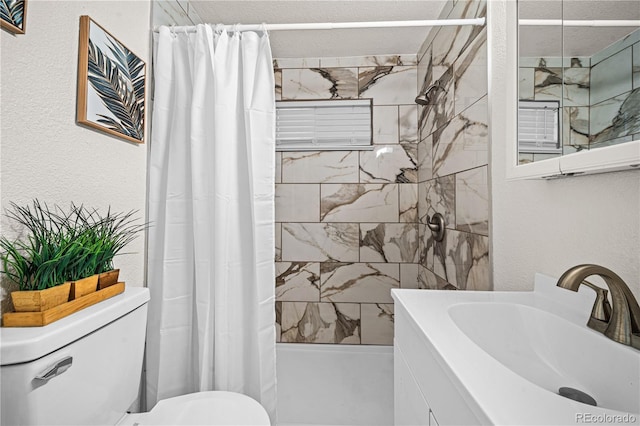 1209 E Routt Ave, Pueblo, CO 81004 - bathroom featuring vanity and a textured wall