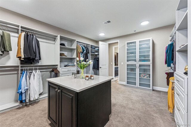 4937 Hogback Ridge Rd, Morrison, CO 80465 - spacious closet featuring visible vents and light carpet