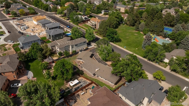 2175 S Joliet St, Aurora, CO 80014 - aerial overview of property's location with nearby suburban area