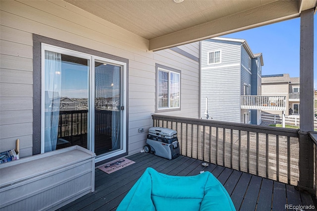 view of deck