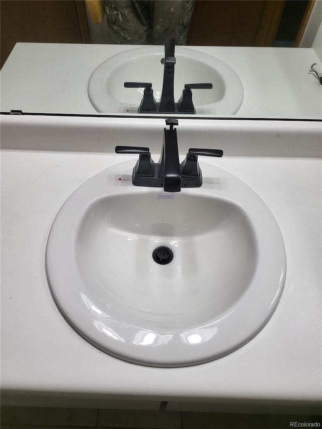 details featuring sink